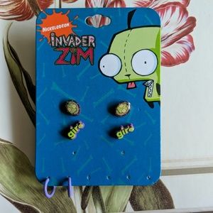 Invader Zim Earrings